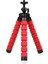 Kırmızı Tripod Tripod Braketi Cep Telefonu Tutucu Cep Telefonu Kamera Selfie Standı Monopod Kamera Montaj Desteği iPhone Için Fotoğraf Uzaktan Kumanda (Yurt Dışından) 1