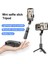 Q11 74CM Siyah 2022 Bluetooth Sopa Taşınabilir Zoom Tripod Cep Telefonu Için Selfie Çubuğu LED Işık ile Huawei Onur Için iPhone Android Xiaomi (Yurt Dışından) 3