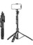 Iki LED Dolgu Işığı 1530MM Kablosuz Selfie Çubuğu Tripod Standı Katlanabilir Monopod Denge Gopro Aksiyon Kameraları Akıllı Telefonlar Için Sabit Çekim Canlı (Yurt Dışından) 4