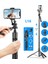 L16 Selfie Çubuğu Tripod 1.55 M Kablosuz Bluetooth Katlanabilir Selfie Deklanşör Uzaktan Tripod Sabit Kolu 360 Rotasyon Gimbal Telefon Standı (Yurt Dışından) 2