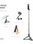 Siyah El Kablosuz Bluetooth Selfie Sopa Tripod Katlanabilir Çubuk Selfie Dolgu Işığı iPhone x Huawei Samsung Mobil Akıllı Telefon Için (Yurt Dışından) 3