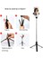 Siyah Kablosuz Bluetooth Selfie Çubuk Tripod Iphone/huawei/samsung Android Mobil Monopod Selfie Çubuk Deklanşör Için Uzaktan Kumanda ile (Yurt Dışından) 5