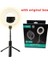 Cool Dıer Kablosuz Bluetooth Uyumlu Selfie Çubuğu Katlanabilir El Uzaktan Deklanşör Tripod LED Halkalı Fotoğraf Işığı (Yurt Dışından) 1
