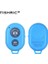 TSR307-BLUE Tıshrıc Kablosuz Bluetooth Telefon Zamanlayıcı Tripod iPhone Xiaomi Selfie Sopa Kablosuz Uzaktan Kumanda Deklanşör (Yurt Dışından) 1