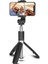 Siyah Bluetooth Anti-Shake Selfie Sopa El Gimbal Akıllı Telefon Sabitleyici Teleskopik Selfie Sopa Tripod Cep Telefonu Tutucu (Yurt Dışından) 4