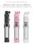 Siyah Bluetooth Selfie Sopa Dolgu Işığı Uzaktan Kumanda Uzatılabilir Monopod Tripod ile Kablosuz Selfie Sopa Xiaomi Iphone Telefon Için (Yurt Dışından) 3