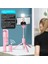 Siyah Işıksız Katlanabilir Tripod Monopod Kablosuz Bluetooth Uyumlu Selfie Çubuğu LED Halka Işık ile iPhone Için Android Canlı Tripod (Yurt Dışından) 3