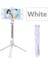 Beyaz Bluetooth Selfie Çubuğu Roreta 3'ü 1 Arada Kablosuz Katlanabilir Mini Tripod iPhone Ios Android Için Uzaktan Kumanda ile Genişletilebilir Monopod (Yurt Dışından) 1