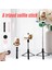 Beyaz Bluetooth Selfie Çubuğu Roreta 3'ü 1 Arada Kablosuz Katlanabilir Mini Tripod iPhone Ios Android Için Uzaktan Kumanda ile Genişletilebilir Monopod (Yurt Dışından) 4