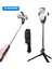 Evrensel Siyah Onvian 3'ü 1 Arada Kablosuz Bluetooth Selfie Çubuğu Iphone/android Için Katlanabilir Mini Tripod Uzaktan Kumandalı Genişletilebilir Monopod Yeni (Yurt Dışından) 2