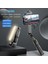 Siyah Kablosuz Bluetooth Selfie Sopa Tripod El Gimbal Sabitleyici Dolgu Işığı ile Cep Telefonu Gimbal Sabitleyici (Yurt Dışından) 2