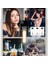Siyah Kablosuz Bluetooth Selfie Sopa Tripod El Gimbal Sabitleyici Dolgu Işığı ile Cep Telefonu Gimbal Sabitleyici (Yurt Dışından) 5
