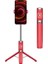 Kırmızı 360 Derece Çekim Selfie Sopa Telefon Tutucu Tripod Bluetooth Uzaktan Kumanda Kaymaz Çizilmez Anti-Damla (Yurt Dışından) 1