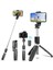 Beyaz 5 In1 Teleskopik Tripod Cep Telefonu Kamera Için Kablosuz Bluetooth Selfie Sopa Gopro iPhone Için Uzaktan Kumanda Monopod (Yurt Dışından) 3