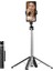 P04 Siyah Bluetooth Selfie Çubuğu Tripod Telefon Braketi Takviyeli Tetrapod Bluetooth Selfie Braketi Çift Dolgu Işığı Xiaomi Huawei Ios Için (Yurt Dışından) 1