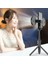 Siyah Sıcak Genişletilmiş Bluetooth Selfie Çubuk Tripod Çift Doldurma Işığı Tripod, Android Ios Akıllı Telefon Cep Telefonu Için Uzaktan Deklanşör ile (Yurt Dışından) 5