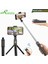 Siyah 3 In 1 Mini Tripod Kablosuz Bluetooth Selfie Sopa Katlanabilir Genişletilebilir Monopod Iphone Ios Android Için Uzaktan Kumanda ile (Yurt Dışından) 3