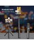 BLACK-100CM Tripod Uzaktan Kumanda ile Telefon Için Işık Mobil Selfie Sopa Tripod Seyahat Kayıt Tripod Monopodlar Için Xiaomi Huawei (Yurt Dışından) 2