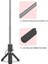 Canlı Tripod Ayarlanabilir Fotoğraf Tripod Iki Aşamalı Aydınlatma Dolgu Işığı Döner Taban Uzaktan Kumanda Selfie Tripod Video Için (Yurt Dışından) 5