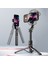 Siyah L19 Kararlı Sabitleyici Selfie Sopa Gizli Katlanabilir Tripod Standı W/uzaktan Kumanda Için Xiaomi Iphone Pro Max Huawei (Yurt Dışından) 5