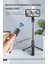 Q02S LED Işık Beyaz Kablosuz Bluetooth Selfie Çubuğu Tripod, Uzaktan Uzatılabilir Tripod ile iPhone Android Akıllı Telefon Için LED Işık Çıkarılabilir (Yurt Dışından) 5