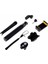 Siyah Mini Uzatılabilir El Monopod Tripodlu Bluetooth Selfie Sopa Gopro3 3+ 4 SJ3000/4000 Xiaoyi Telefonlar Iphone 5 6 7 (Yurt Dışından) 5