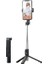 Siyah Dolgu Işığı Yok Roreta Yeni Katlanabilir Kablosuz Bluetooth Selfie Çubuğu, Bluetooth Deklanşörlü Dolgu Işığı Tripod iPhone Için Canlı Yayın Monopod (Yurt Dışından) 1