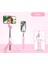 Pembe Işık Yok Katlanabilir Tripod Monopod Kablosuz Bluetooth Uyumlu Selfie Çubuğu Android Canlı Tripod Için IPhone Için LED Halka Işık ile (Yurt Dışından) 1