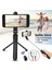 Beyaz Kablosuz Bluetooth Selfie Çubuğu Katlanabilir Tripod Uzaktan Telefon Tutucu Monopod iPhone 13 Android Kamera Zamanlayıcı Artefakt Çubuk (Yurt Dışından) 3