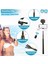 Siyah Selfie Sopa Telefon Tripod iPhone Samsung Web Kamerası Gopro Evrensel Telefon Tutucu Bluetooth ile Hafif Kamera Tripod Standı (Yurt Dışından) 5
