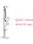 Q02S Beyaz Q02S Uzaktan Kumanda Kablosuz Bluetooth Selfie Çubuğu Entegre Tripod Selfie Çubuğu Canlı Dolgu Işığı Cep Telefonu Selfie Çubuğu (Yurt Dışından) 1