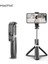 Siyah Selfie Çubuğu Tripod Kablosuz Uzaktan Kumandalı Mini Uzatılabilir Selfie Çubuğu 360° Döndürme Akıllı Telefonlar Için Telefon Standı Tutucu Gopro (Yurt Dışından) 2