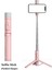 Pembe Yenı Akıllı Telefon Tutucu Selfie Çubuğu Tripod Katlanabilir Tripod Dolgu Işığı ile Kablosuz Bluetooth iPhone 14 13 Android Telefon Klip (Yurt Dışından) 1