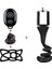 Siyah Monkey Stick Pod - Gopro Sjcam Xiao Yi Mi Aksiyon Kamerası ve Akıllı Telefon Için Esnek Kamera Tripod Bağlantısı ve Selfie Çubuğu (Yurt Dışından) 5