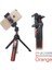 Orange Benro MK10 El Masaüstü 4 In 1 Uzatılabilir Selfie Sopa Canlı Tutucu Bluetooth Uzaktan Kumanda IPhone Gopro Huiwei Mı Telefon (Yurt Dışından) 1