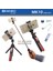 Orange Benro MK10 El Masaüstü 4 In 1 Uzatılabilir Selfie Sopa Canlı Tutucu Bluetooth Uzaktan Kumanda IPhone Gopro Huiwei Mı Telefon (Yurt Dışından) 2