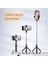 Işıkları ile Kablosuz Bluetooth Selfie Çubuğu Tripod Katlanabilir Braket Xiaomi Redmi IPhone 12 Samsung Akıllı Telefon Android Ios Tutucu Z8Z2 (Yurt Dışından) 4