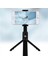 Siyah Selfie Çubuğu Dereceli Fotoğraf Tutucu Uzatılmış Tripod Canlı Yayın Desteği Tüm Cep Telefonları Mavi Diş Uzaktan Kumanda Tik-Tok (Yurt Dışından) 4