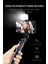 Q02S LED Işık Siyah Kablosuz Bluetooth Selfie Çubuğu Tripod, Uzaktan Uzatılabilir Tripod ile iPhone Android Akıllı Telefon Için LED Işık Çıkarılabilir (Yurt Dışından) 4