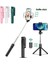 R1S Beyaz Selfie Çubuğu Tripod Kablosuz Bluetooth Uzaktan Kumanda Teleskopik Katlanabilir Dolgu Işığıyla Uzatılabilir 360° Döndürülebilir Telefon Tutucu (Yurt Dışından) 5