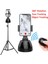 Siyah Otomatik Akıllı Çekim Selfie Çubuğu 360° Döndürme Nesne Yüz Takip Kamera Video Kayıt Için Cep Telefonu Tutucu Vlog Tripod (Yurt Dışından) 5