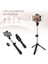 Mavi 3 In 1 Mini Kablosuz Bluetooth Tripod Selfie Sopa Iphone/android Katlanabilir El Monopod Deklanşör Uzaktan Uzatılabilir Selfie (Yurt Dışından) 5