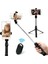 Beyaz 3 In 1 Kablosuz Bluetooth Selfie Sopa El Monopod Deklanşör Uzaktan Katlanabilir Mini Tripod IPhone Xr 8x7 6s Artı Hızlı (Yurt Dışından) 4