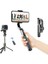 Siyah Yenı Upmostek Telefon Kamera Sabitleyici El Gimbal Akıllı Telefon Sabitleyiciler Video Kaydı Bluetooth Selfie Çubuğu Tripod Vlog Canlı (Yurt Dışından) 2