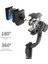 L08 Beyaz Ruzsj L08 Bluetooth El Gimbal Sabitleyici Cep Telefonu Q08 Selfie Sopa Tutucu Iphone/huawei Için Ayarlanabilir Selfie Standı (Yurt Dışından) 5