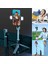 Beyaz Sıcak Yenı Bluetooth Kablosuz Selfie Çubuğu Mini Tripod Uzatılabilir Monopod Çift Dolgu Işığı ile Ios Android Telefon Için Uzaktan Deklanşör (Yurt Dışından) 2