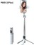 Beyaz Sıcak Yenı Bluetooth Kablosuz Selfie Çubuğu Mini Tripod Uzatılabilir Monopod Çift Dolgu Işığı ile Ios Android Telefon Için Uzaktan Deklanşör (Yurt Dışından) 5
