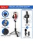 Seçenek 9 Selfie Çubuğu Monopod Tripod, Kablosuz Bluetooth Uzaktan Halka Dolgu Işığı ile Mobil Huawei Xiaomi IPhone Cep Telefonu Akıllı Telefon (Yurt Dışından) 1