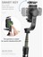 H5BLACK Paketi ile Bluetooth Uyumlu Selfie Çubuğu Tripod Sarsıntı Önleyici El Gimbal Sabitleyici Iphone Samsung Xiaomi Akıllı Telefon Için (Yurt Dışından) 5