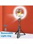 Küçük Işıklı B Mini Selfie Çubuğu Halka Işık Tripod Para Movil LED Palo Bluetooth Genişletilebilir Celular Lamparas Anillo De Luz Lamba Telefon Statyw (Yurt Dışından) 2